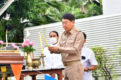 พิธีบูชาศาลสมเด็จพระปิยะมหาราช ศาลกรมพระจันทบุรีนฤนาท ... พารามิเตอร์รูปภาพ 1