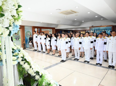 บุคคลากร กพน. ร่วมพิธีถวายความอาลัย ... พารามิเตอร์รูปภาพ 7
