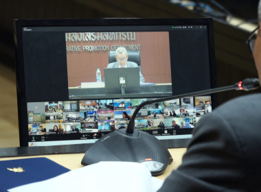 พิธีเปิดประชุมชี้แจงแนวทางโครงการปรับโครงสร้างหนี้เกษตรกรสมาชิกกองทุนฟื้นฟูและพัฒนาเกษตรกร ... พารามิเตอร์รูปภาพ 11