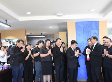 บุคลากร กพน.ขอพรเนื่องในโอกาสวันขึ้นปีใหม่ พุทธศักราช 2569 ... พารามิเตอร์รูปภาพ 5