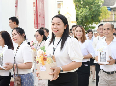 บุคลากร กพน. ร่วมถวายเทียนพรรษาและเครื่องไทยธรรม ... พารามิเตอร์รูปภาพ 10